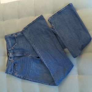 Express high rise bootleg women's jeans